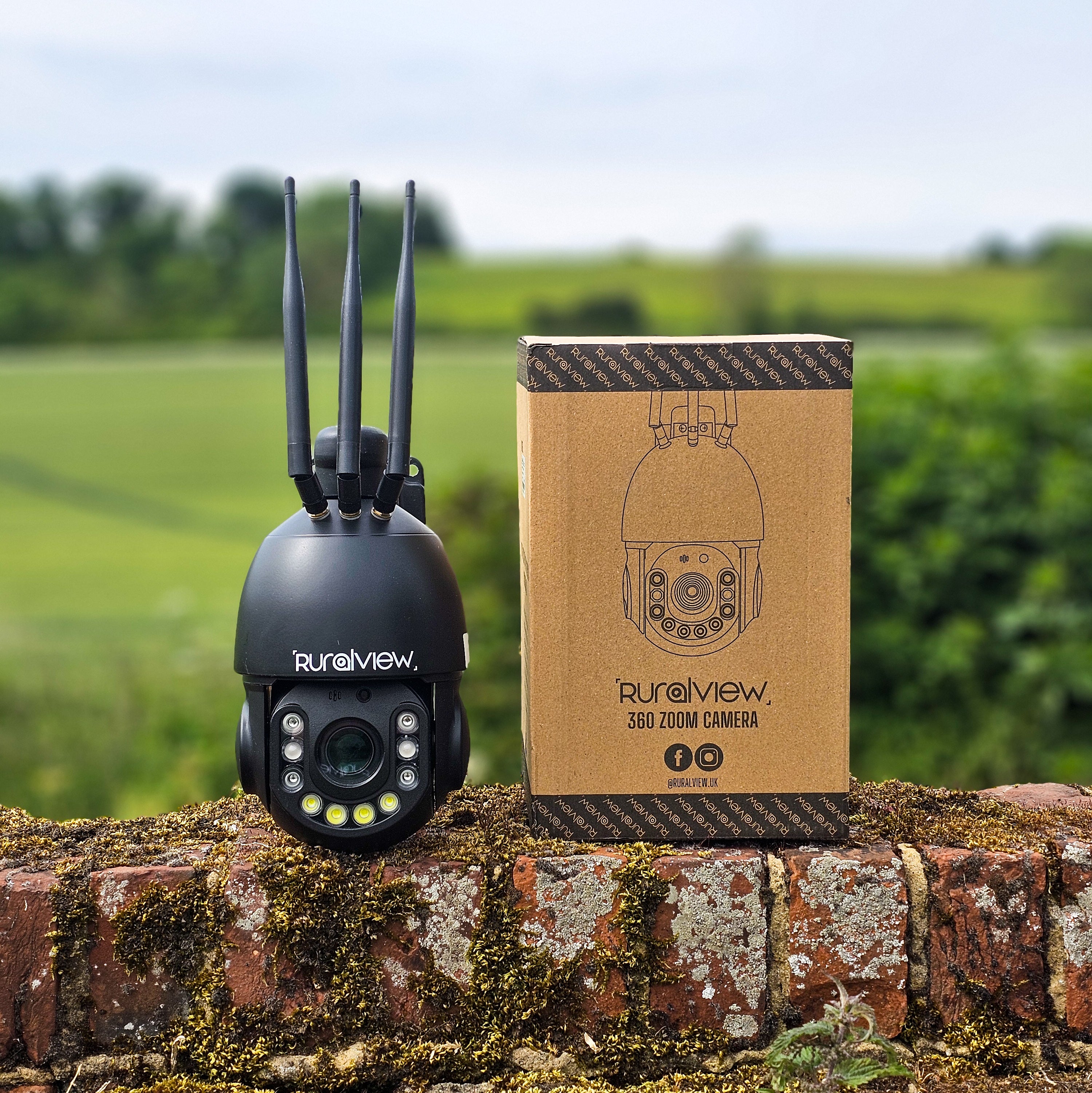 RuralView 360 Zoom 4G/Wi-Fi Camera