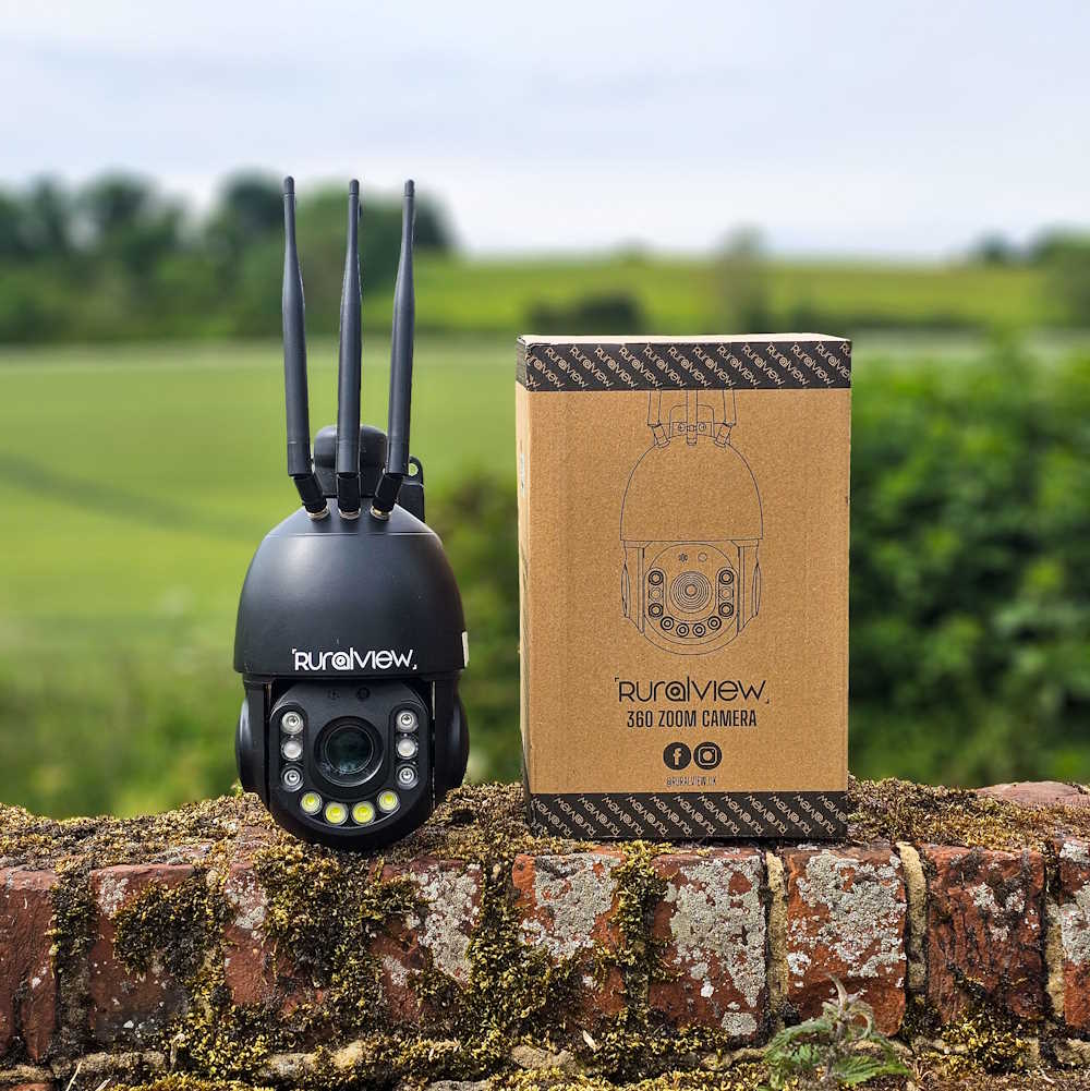 RuralView 360 Zoom 4G/Wi-Fi Camera 
